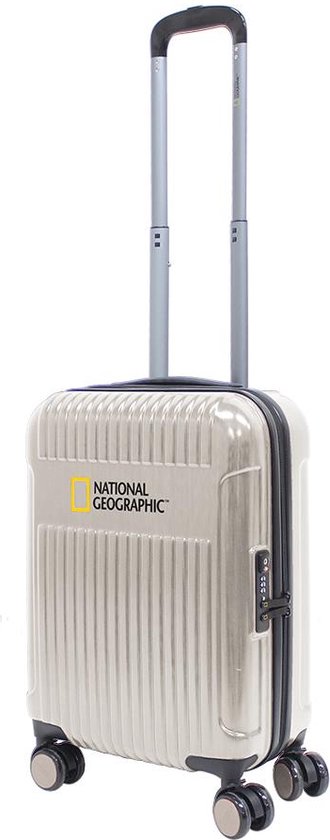 National Geographic Harde Koffer / Trolley / Reiskoffer - 55 cm (S) - Transit - Goud