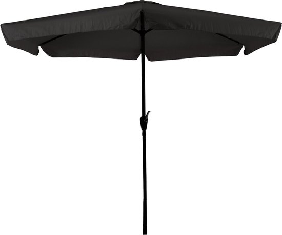 CUHOC Zwarte Parasol - Parasolhoes - Extra Zware Vulbare Verrijdbare Parasolvoet - parasol met voet, parasol met hoes en voet, stokparasol met hoes en voet - COVER UP HOC