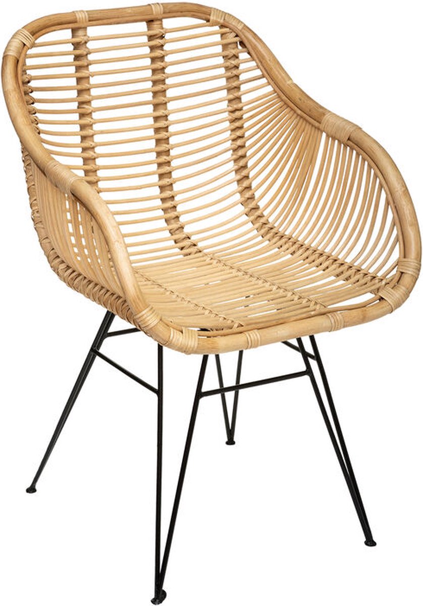 Leunstoel rotan 575x59x855 cm
