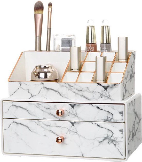 KG makeup Organizer set wit marmer/