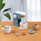Zoem – Koffiezetter – Koffiezetapparaat – Houten speelgoed - Speelkeuken - Duurzaam - Hout - Koken - Kinderkeuken - Keukenaccessoires - Cadeau – Speelgoed