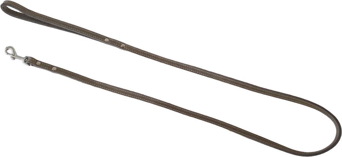 JACK AND VANILLA Gevet Lederen Hondenriem / Hondenlijn - Grijs ...