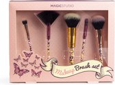 Magic Studio Pin Up Makeup Brush Set 5 Pcs