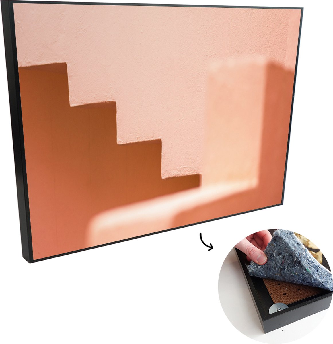 Architectuur Trappen Pastel Roze