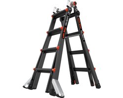 Vouwladder Little Giant 4x4 Velocity Black Pro