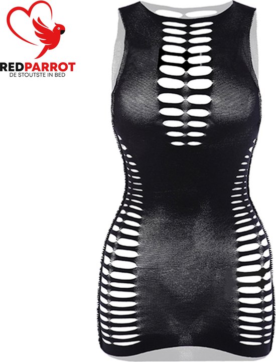 Cottelli Curves Jurk voor dames Black 3XL
