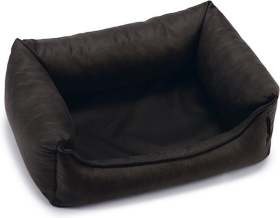 Lit pour chien orthopédique Beeztees Uma Anthracite 80 x 60 cm - Chien