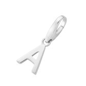 Giorgio Martello letter A charm 2023 | bedel | hanger |gerhodineerd zilver 925/000