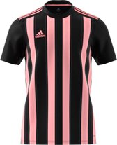 Adidas Striped 21 Shirt Korte Mouw Heren - Zwart / Roze | Maat: S