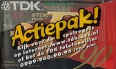 TDK D90 Actiepack met 3 stuks 90 minuten cassettebandjes