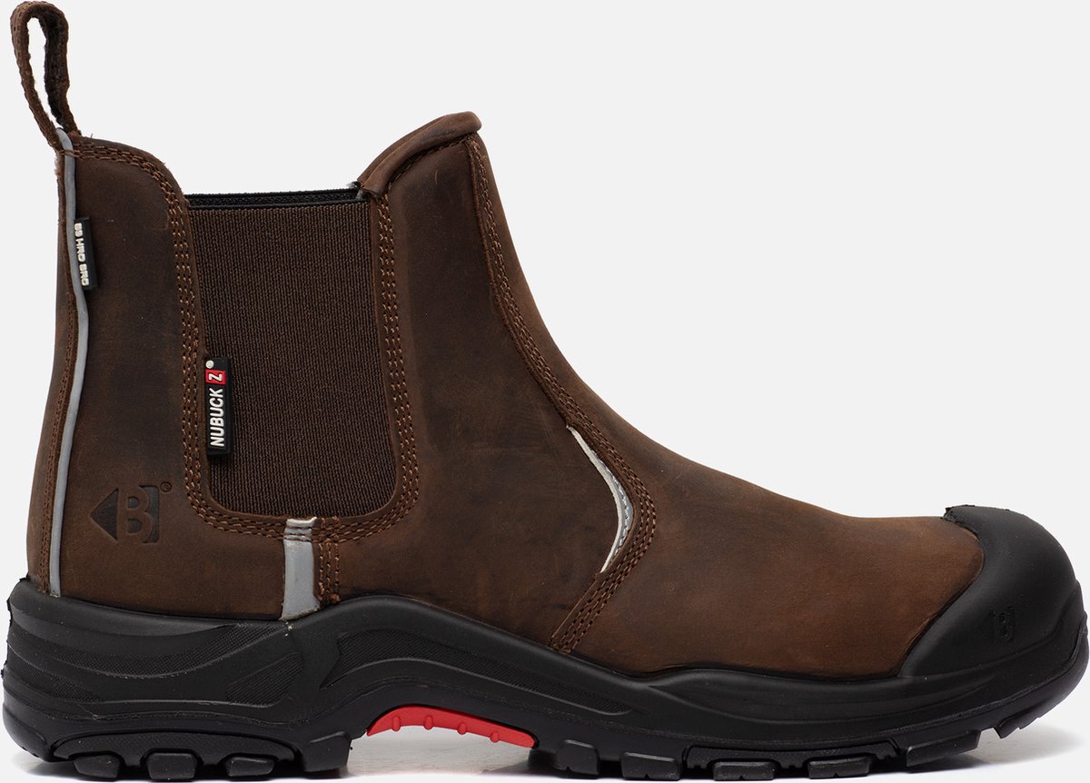 Buckler Boots Nubuckz Instapper NKZ101 S3 - Bruin NKZ101BR - 42