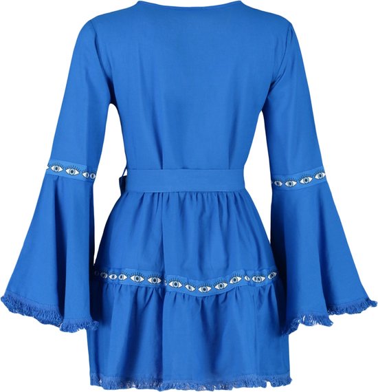 SHEIN Raffinéa Off Shoulder Rugloos Flounce Mouw Gerimpelde Bodycon