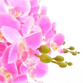 vidaXL Kunstplant met pot orchidee 60 cm roze