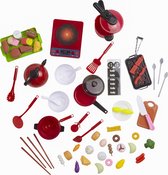 Zoem - Keuken - Accessoires - Keukenspullen - Ingrediënten - Keukengerei - Kookplaat - Eten en drinken - Koken - Bereiden - Speelgoedkeuken - Keukenset - Aanvulling keuken