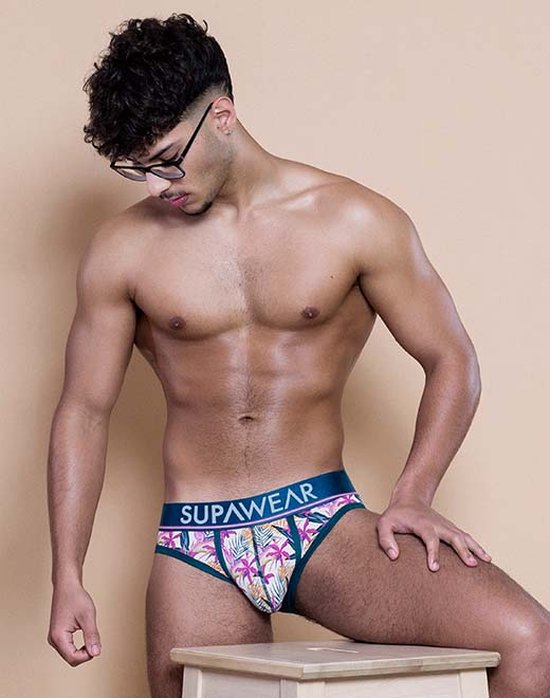 Supawear - Sous-vêtement Hommes - Slips Homme - SPR Android Brief Bluejay - Bleu Bleu - Prêt-à-Porter