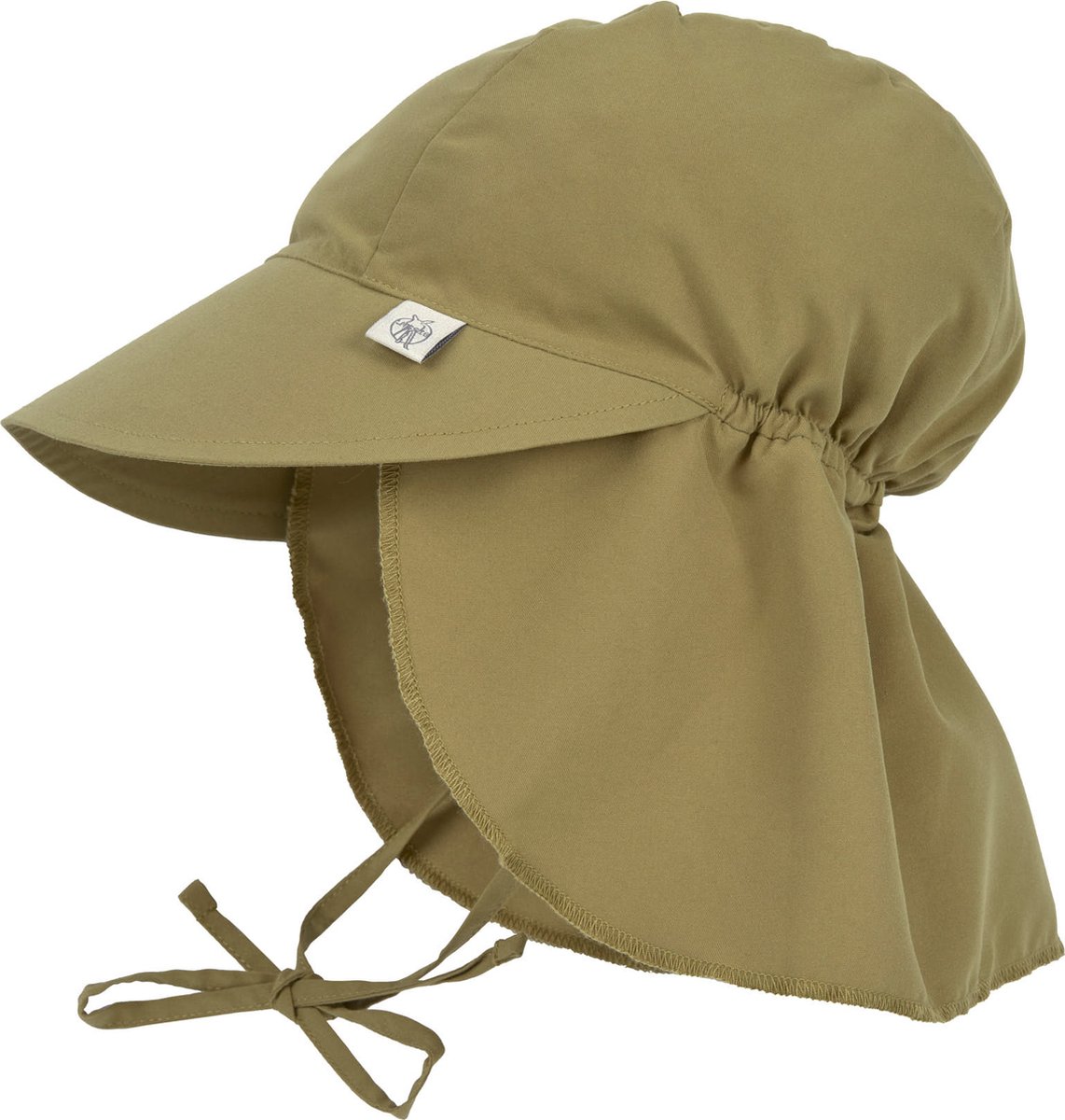 Lässig Hoed Flaphoedje met UV-bescherming Splash & Fun moss, 03-06 mnd. Maat43/45