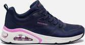 Skechers Tres Air Sneakers blauw Textiel - Dames - Maat 37