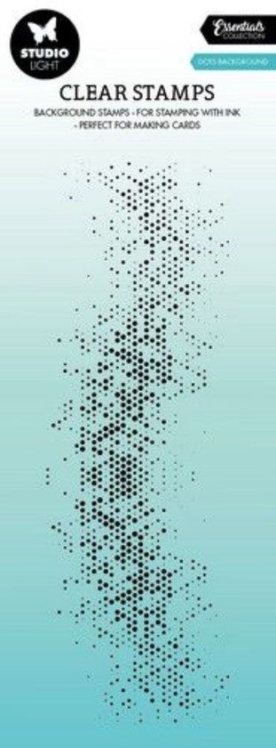 Studio light Clear stamp dots background - Essentials nr. 370 - stempel ...