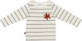 Frogs and Dogs-Pirate Shirt Stripes-Off White - Maat 68