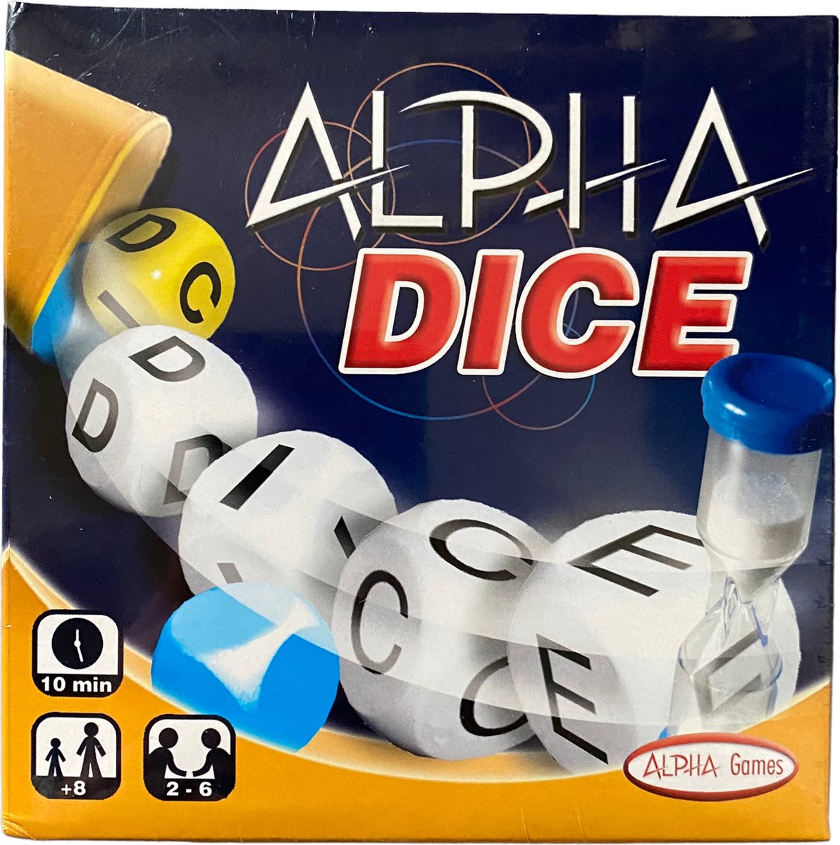 Alpha Dice Dobbelspel, woordspel