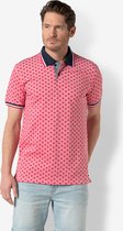 Twinlife Korte mouw Polo shirt - TW32603 Fuchsia (Maat: XL)