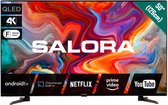 Salora 50QLEDTV - Smart tv - TV 50 inch - 4K TV - QLED - Zwart - 2025
