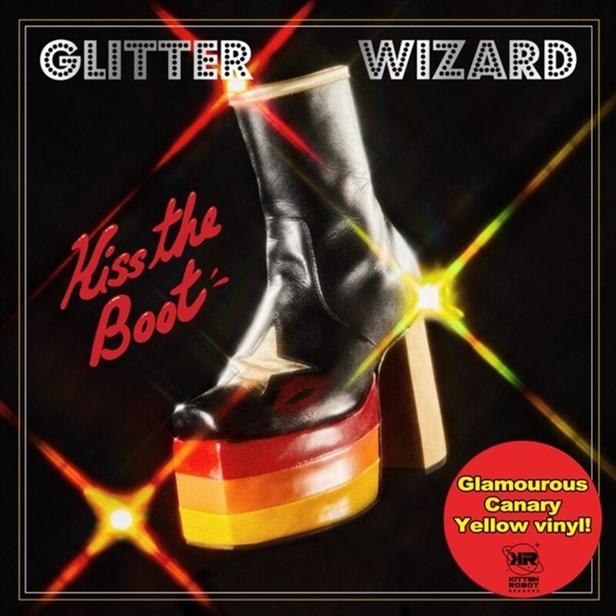 Glitter Wizard - Kiss the Boot (12" Single) (Coloured Vinyl)