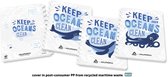 Cahier Adoc Ocean Waste Plastics A4 144 pages ligne 90gr - 10 pièces
