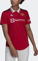 adidas Performance Manchester United 22/23 Thuisshirt - Dames - Rood - S