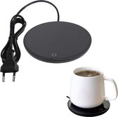 USB Koffie Warmer- Verwarmend onderzetter- Thee warmer- Cup Warmer met USB Aansluiting- Thuiswerken- Kopjeswarmer- Geschikt voor Bekers en Glazen- Mug Warmer