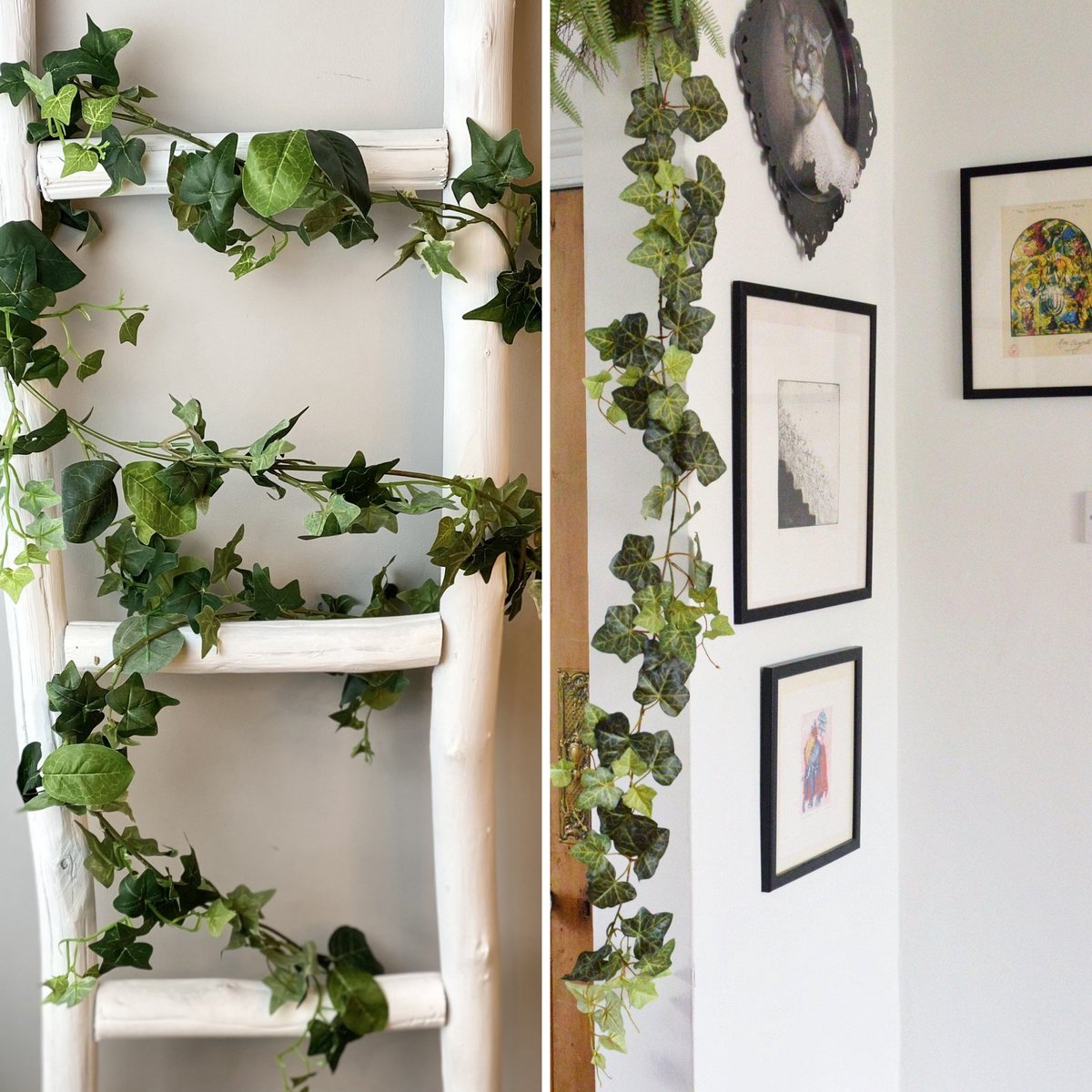 Kunstmatige klimop slinger | Kunstplanten voor decoratie | In een verp Kunstmatige klimop slinger | Kunstplanten voor decoratie | In een verp