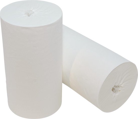 Mini rol papier, 22 cm x 120 mtr, 12 rol - handpapier - afdroogpapier ...