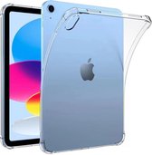 Anti-shock TPU Back Cover Hoesje Geschikt voor Apple iPad (2022) 10.9 Transparant