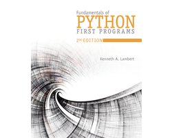 Omslag van Fundamentals of Python