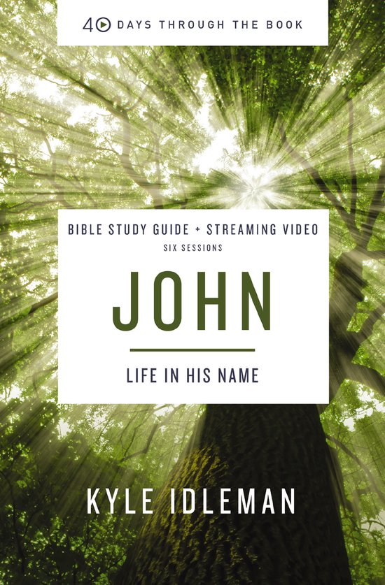Boek "John: Life in His Name" door Kyle Idleman, 40 Dagen Door Het Boek.