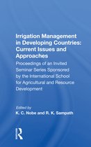 Irrigation Management in Developing Countries: Current Issues and Approaches