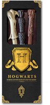 Harry Potter - Hogwarts Schild - Toverstaf Pennen Set - 3 Stuks