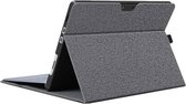 Geschikt voor Microsoft Surface Pro 8 Folio Case Stand-functie Ultra dun grijs