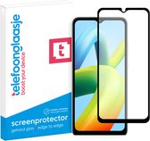 Telefoonglaasje Screenprotectors Geschikt voor Xiaomi Redmi A1 4G - Volledig Dekkend - Gehard Glas Screenprotector Geschikt voor Xiaomi Redmi A1 4G - Beschermglas van rand tot rand
