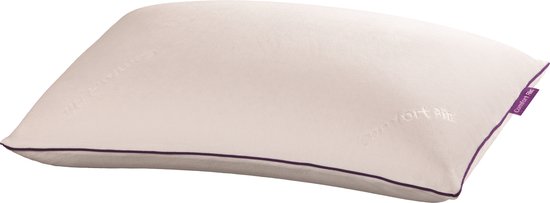 Comfort Air Memory Foam SoftShell pillow 50 x 70 cm - traagschuim hoofdkussen - aanbevolen voor rug- en zijligging - drukverlagende ondersteuning - vlokkenvulling met extra SoftShell comfortlaag