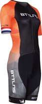 BTTLNS trisuit - triathlon pak - trisuit korte mouw dames - Typhon 2.0 SE - oranje - M