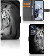 Wallet Bookcase Xiaomi 12T | 12T Pro Hoesje Tijger