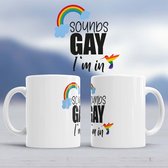 Mok sounds gay I'm in - Pride - Gay - Gay Pride Parade (Pride parade) - LGTBQIA+