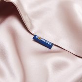 Slowwave Premium Silk Pillowcase - Kleur: Pink Swan - Ervaar het beste zijden kussensloop - 100% Mulberry zijde - 22 momme - Hoogste kwaliteit (grade 6A) - 60x70cm