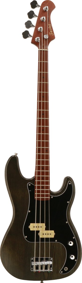 Fazley Outlaw Series Peacemaker Plus Black elektrische basgitaar met gigbag