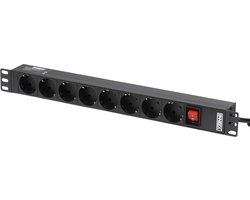 Innox RPD F8S-FS 19 inch stroomverdeler
