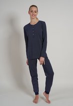 Götzburg Pyjama lange broek - 667 Blue - maat 44 (44) - Dames Volwassenen - 100% katoen- 250069-4009-667-44