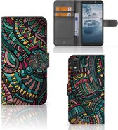 GSM Hoesje Nokia C2 2nd Edition Flip Case Aztec