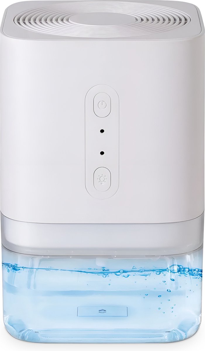 Celimax – Luchtontvochtiger – 600ML per dag – Vochtvanger – Geschikt voor Huis, Slaapkamer en Kantoor – 2 Liter Tank – Muisstil – Klein formaat – 1 Jaar Garantie!