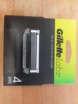 Gillette labs navul mesjes 4 stuks per pakje